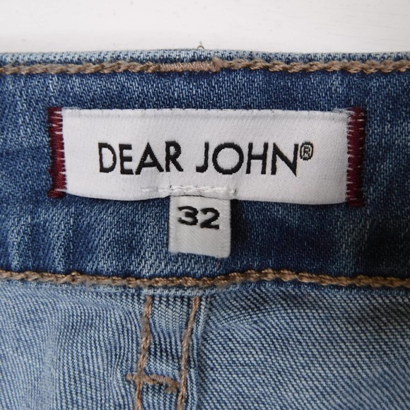 DEAR JOHN DENIM Size‎ 32 High Rise Ankle Jeans Frayed Hems - Picture 5 of 10